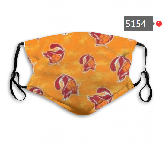 2020 NFL Tampa Bay Buccaneers Dust mask with filter->nfl dust mask->Sports Accessory